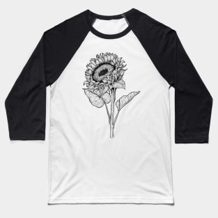 Sunflower 7 Baseball T-Shirt